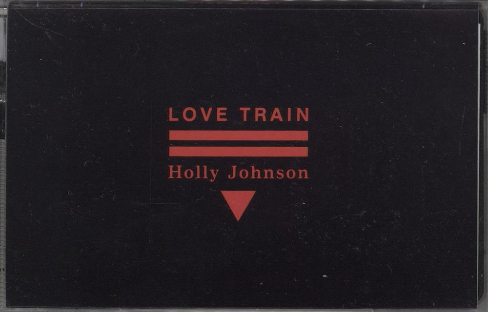 Holly Johnson Love Train - Slipcase Sleeve UK cassette single HJOCMLO31185