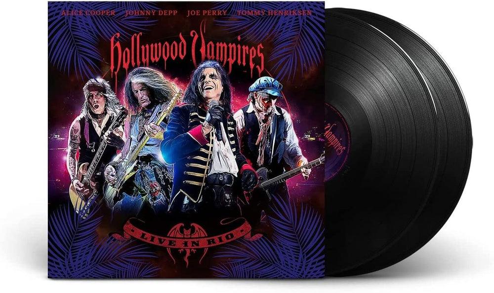 Hollywood Vampires Live In Rio - Numbered Edition - Sealed UK 2-LP vinyl record set (Double LP Album) 0218482EMU