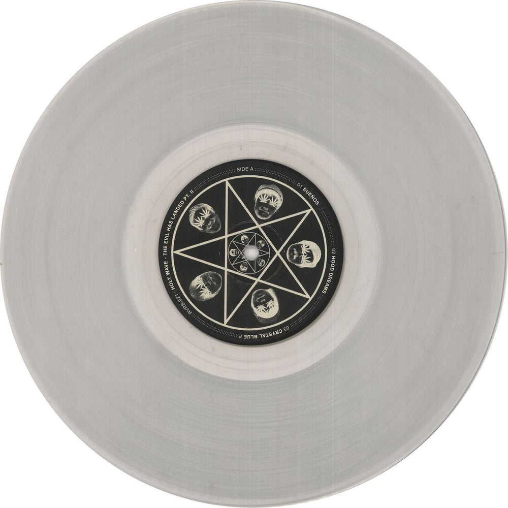 Holy Wave The Evil Has Landed Part II - Clear Vinyl US 10" vinyl single (10 inch record) 0QN10TH733649