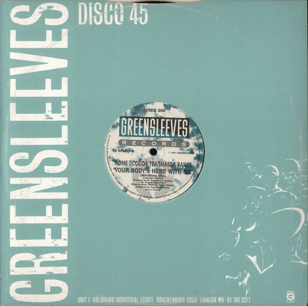 Home T The Going Is Rough UK 12" vinyl single (12 inch record / Maxi-single)