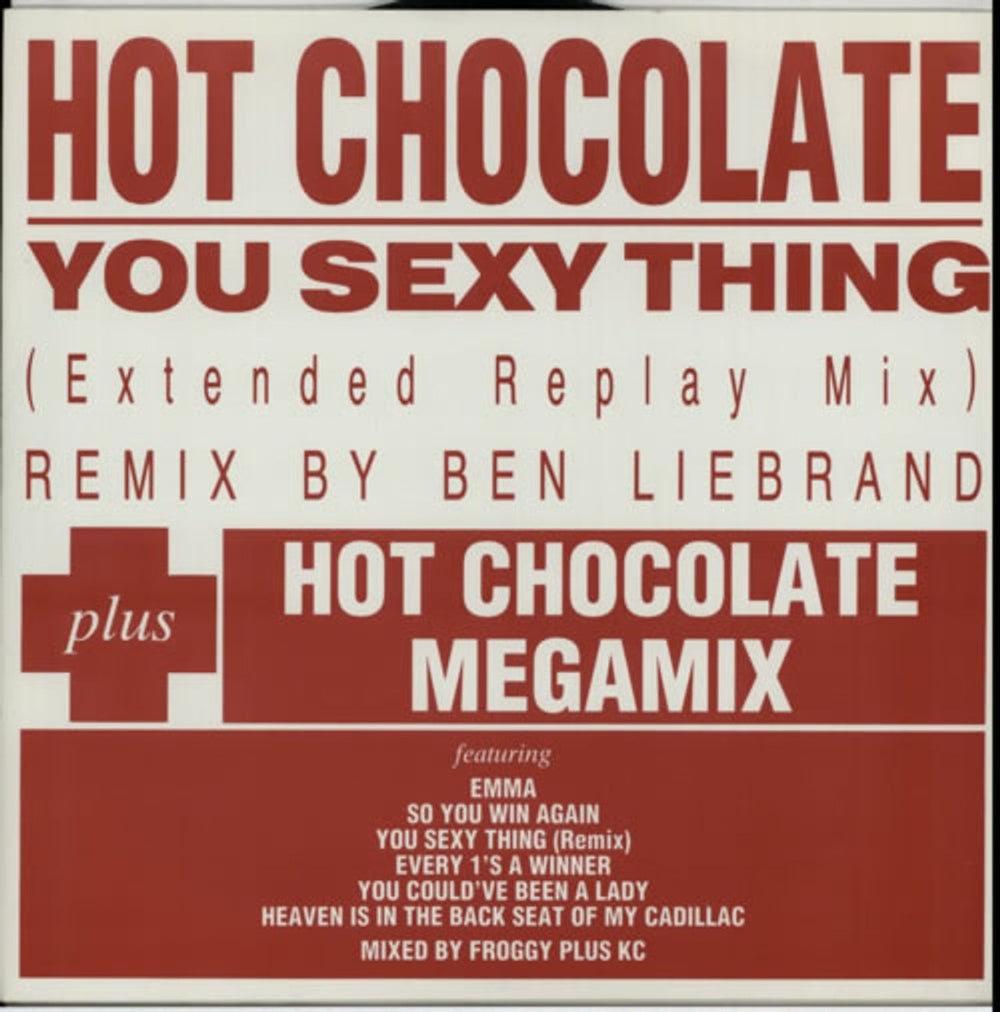 Hot Chocolate You Sexy Thing UK 12" vinyl single (12 inch record / Maxi-single) 12EMIX5592