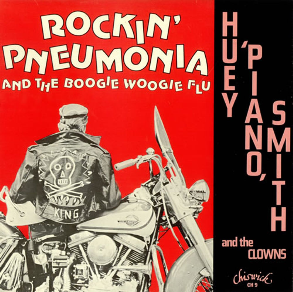 Huey 'Piano' Smith Rockin' Pneumonia And The Boogie Woogie Flu UK vinyl LP album (LP record) CH9