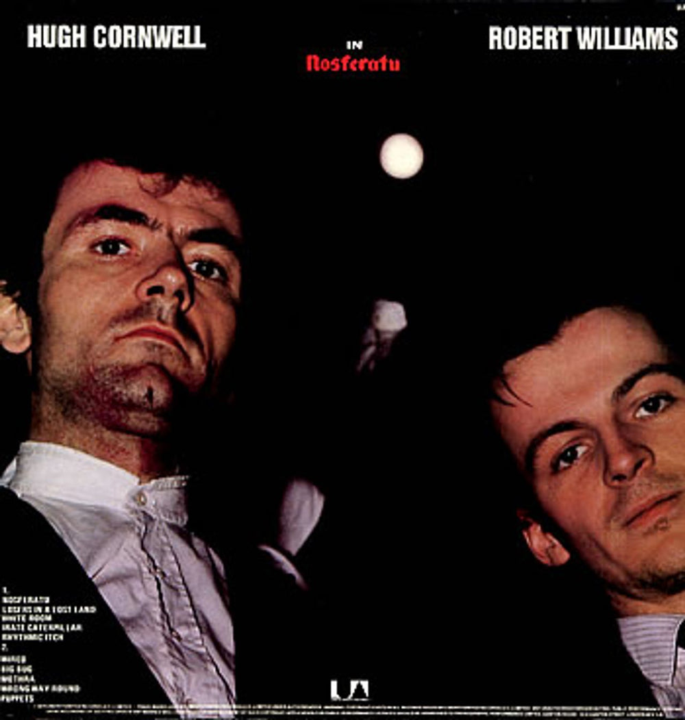 Hugh Cornwell Nosferatu + inner UK vinyl LP album (LP record) HUGLPNO128964