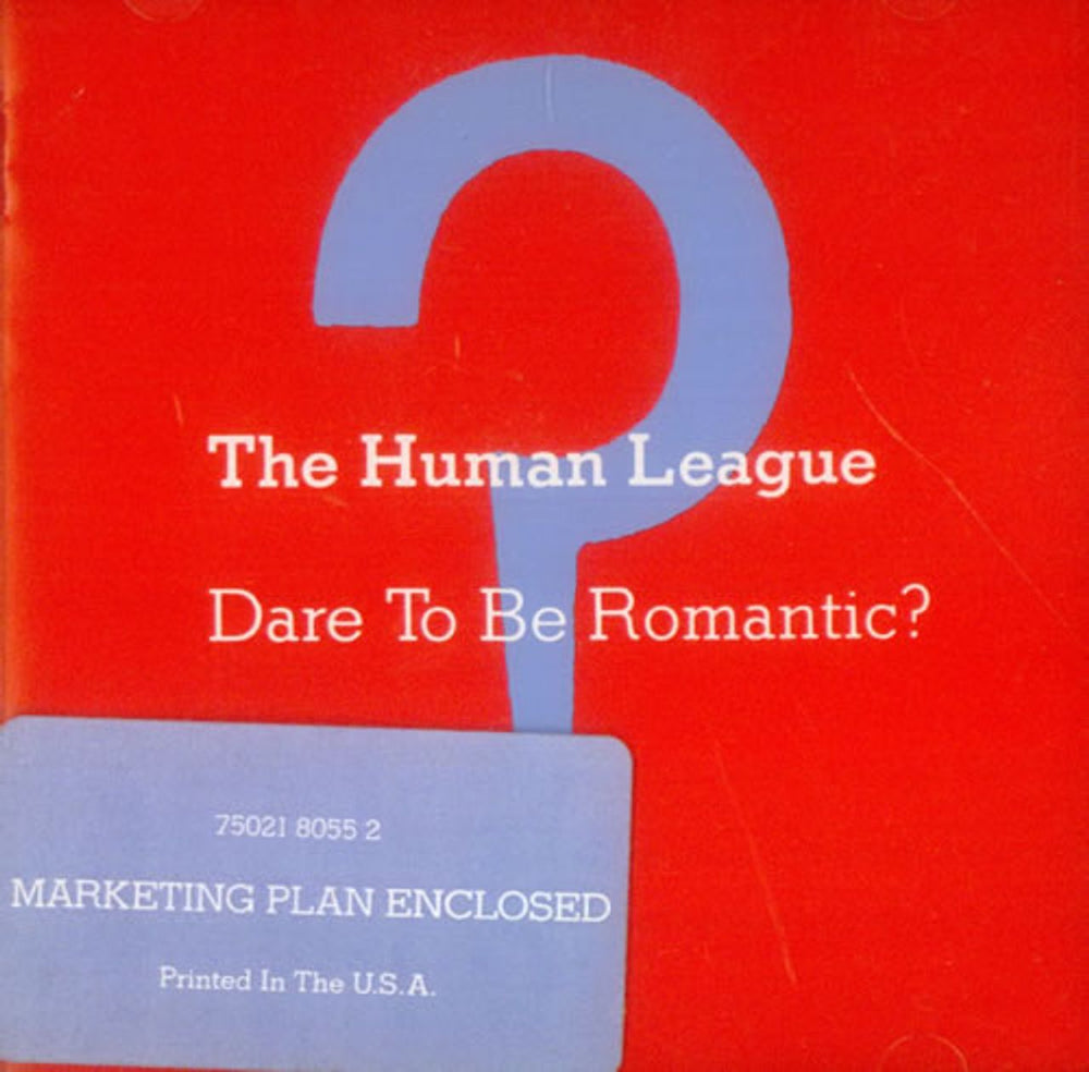 Human League Dare To Be Romantic US Promo CD album (CDLP) 7502180552