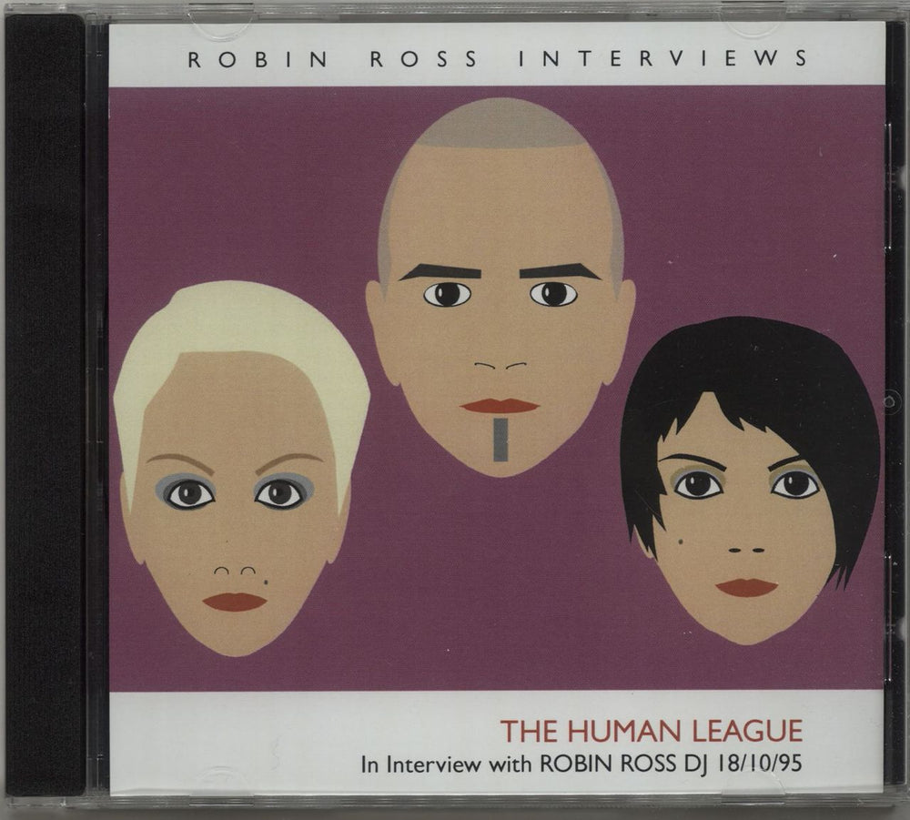 Human League Robin Ross Interview UK CD album (CDLP) JECD18