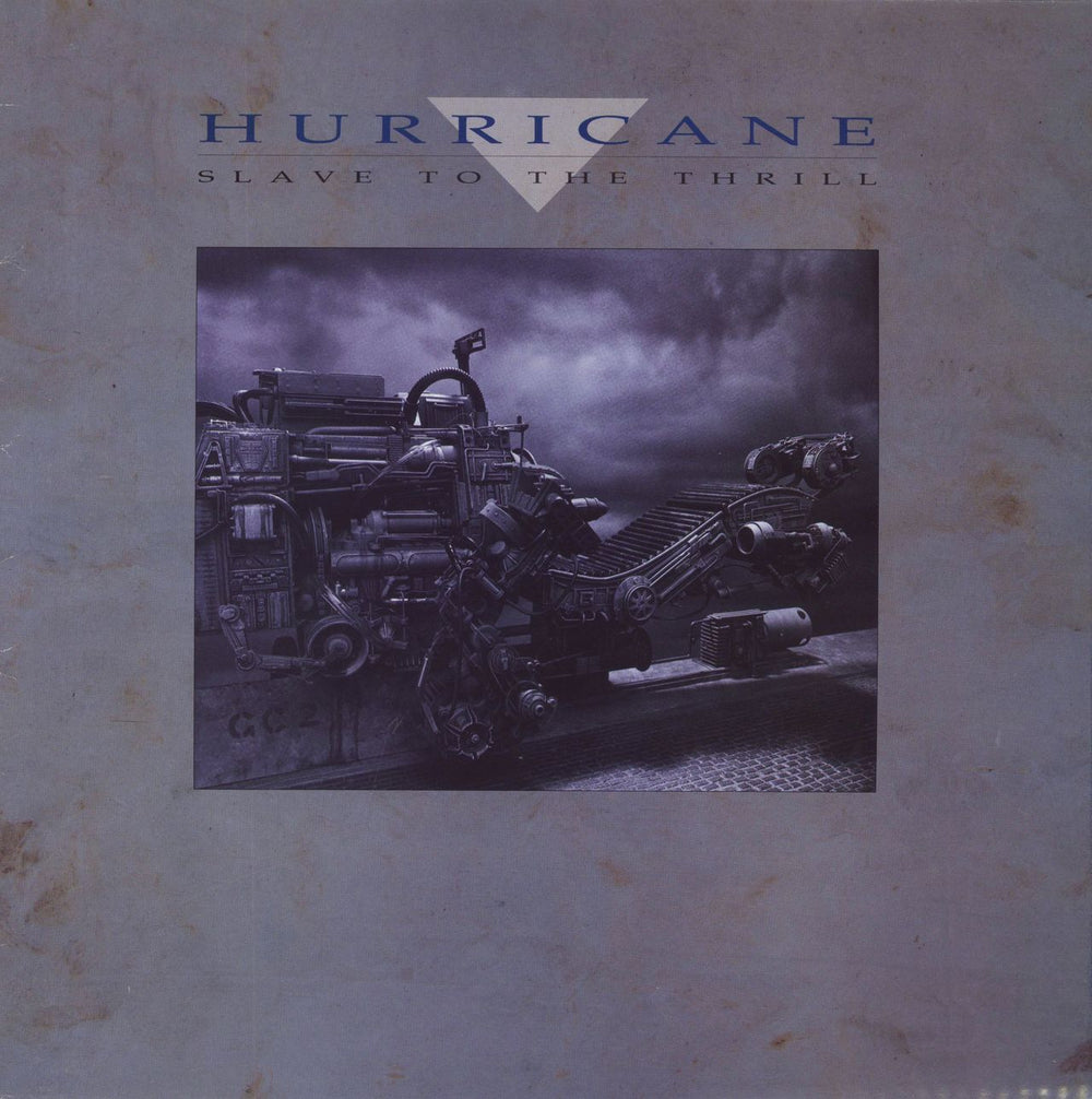 Hurricane Slave To The Thrill UK vinyl LP album (LP record) ENVLP1004