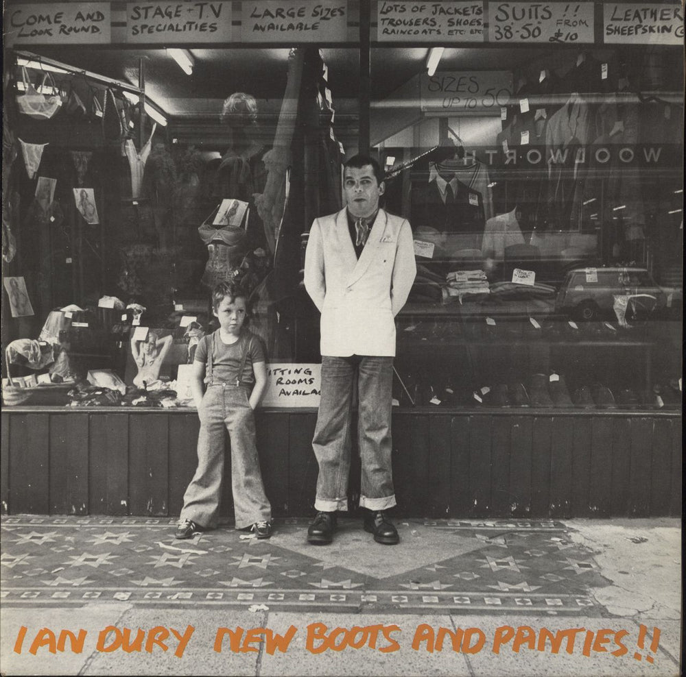 Ian Dury New Boots And Panties French vinyl LP album (LP record) 531011