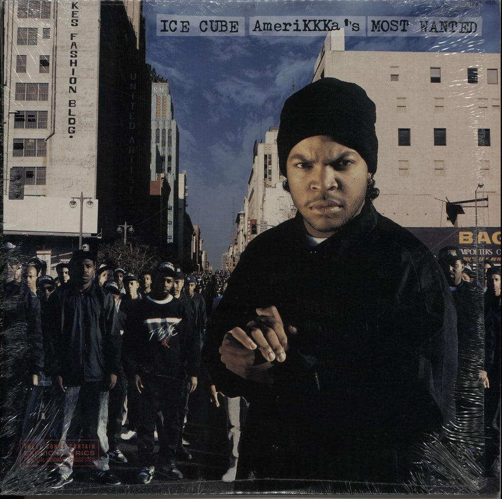 Ice Cube Amerikkka's Most Wanted - 1st - Shrink US vinyl LP album (LP record) SL57120