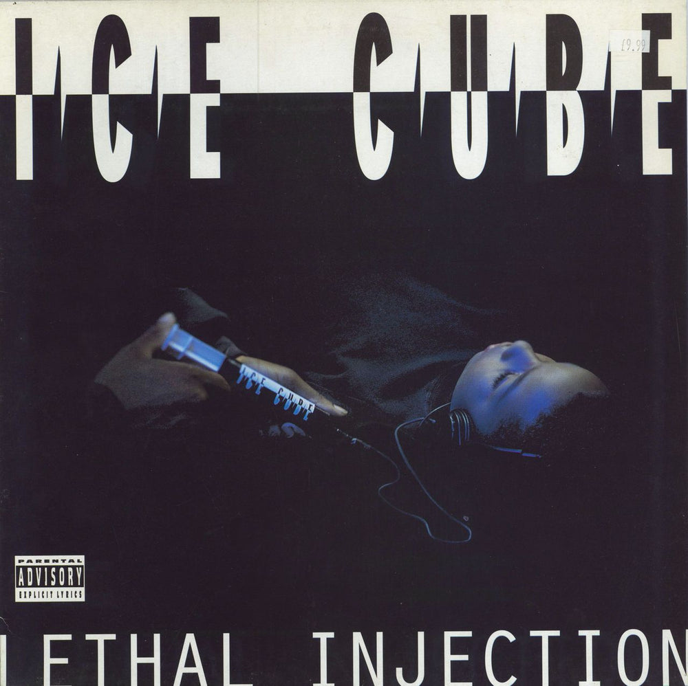 Ice Cube Lethal Injection UK vinyl LP album (LP record) BRLP609