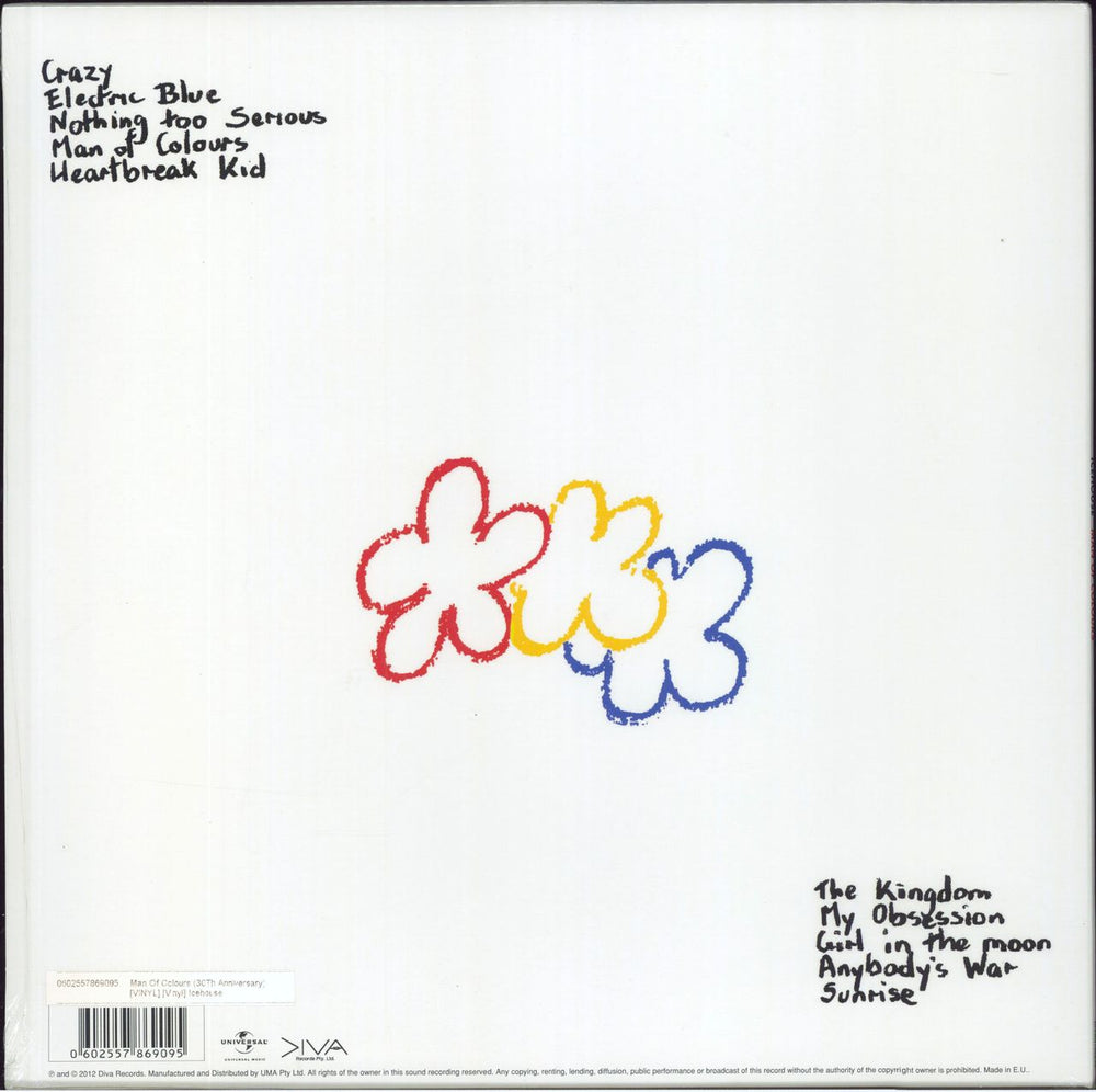 Icehouse Man Of Colours - Tri-Colour Vinyl - Sealed UK vinyl LP album (LP record) 602557869095