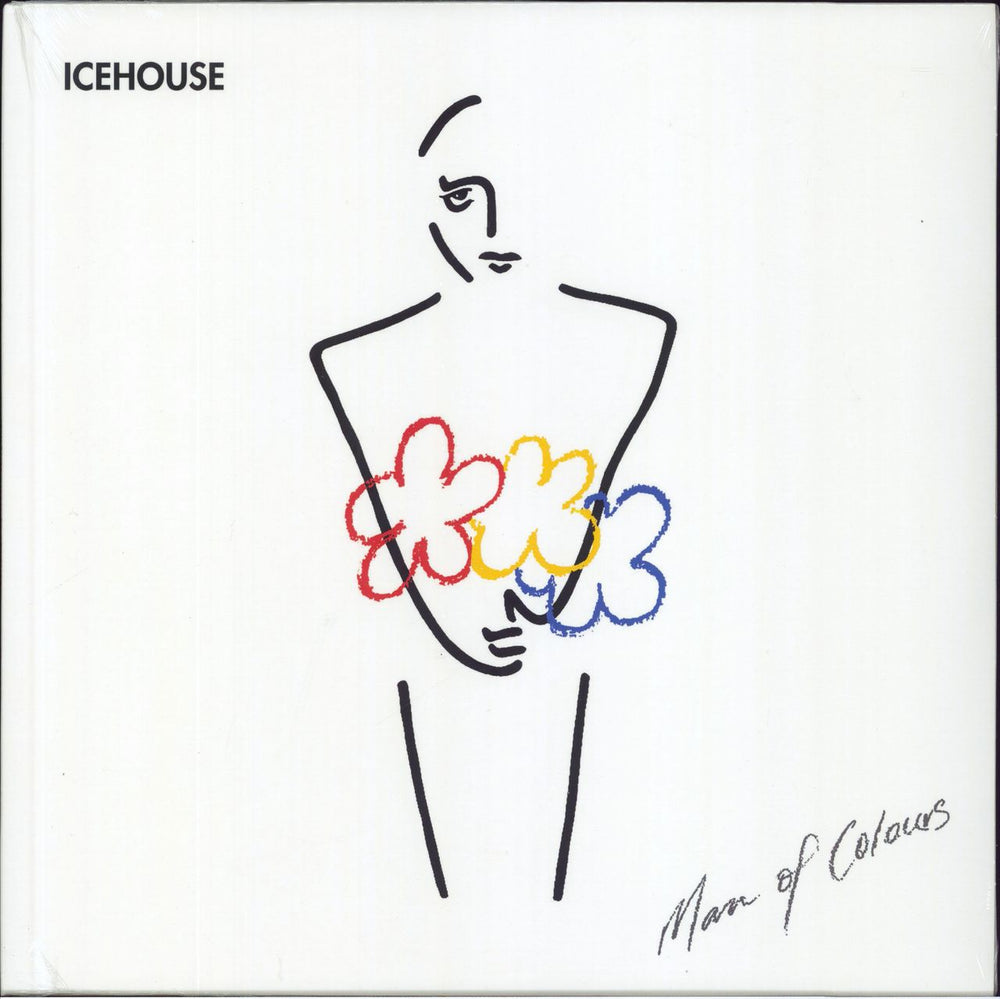 Icehouse Man Of Colours - Tri-Colour Vinyl - Sealed UK vinyl LP album (LP record) DIVAU100530