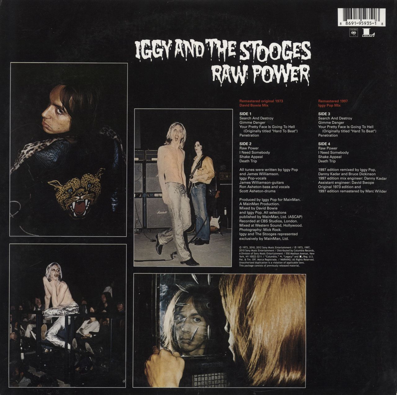 Stooges　vinyl　set　RSD12　Raw　Power　180gm　2-LP　US　—　Iggy　The