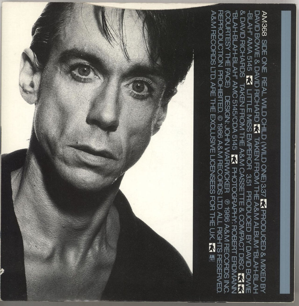 Iggy Pop Real Wild Child (Wild One) + Poster UK 7" vinyl single (7 inch record / 45) IGG07RE740768