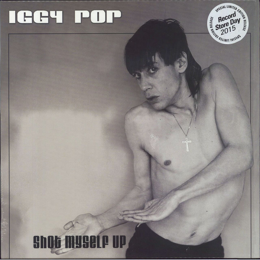 Iggy Pop Shot Myself Up - RSD15 - Green Vinyl + Bonus 7" UK vinyl LP album (LP record) EARS077LP