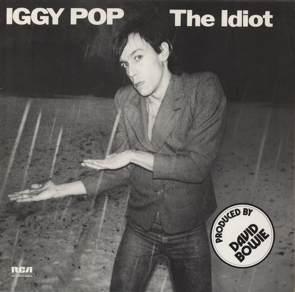 Iggy Pop The Idiot - barcode sleeve German vinyl LP album (LP record) NL82275