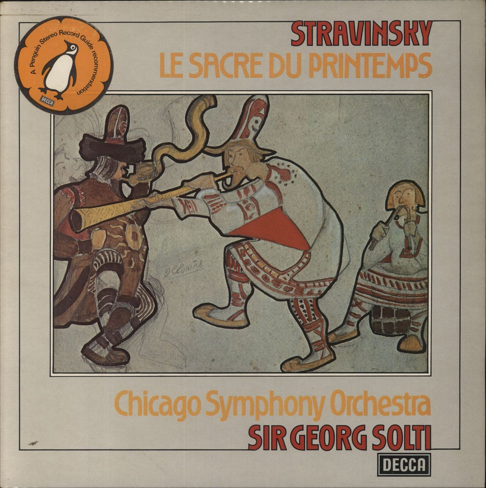 Igor Stravinsky Le Sacre Du Printemps - 1st - EX UK vinyl LP album (LP record) SXL6691
