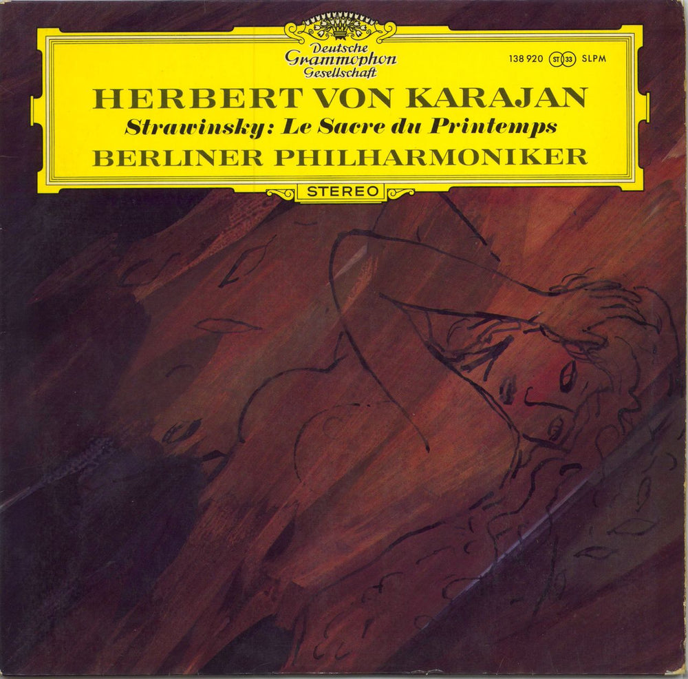 Igor Stravinsky Stravinsky: Le Sacre Du Printemps German vinyl LP album (LP record) 138920