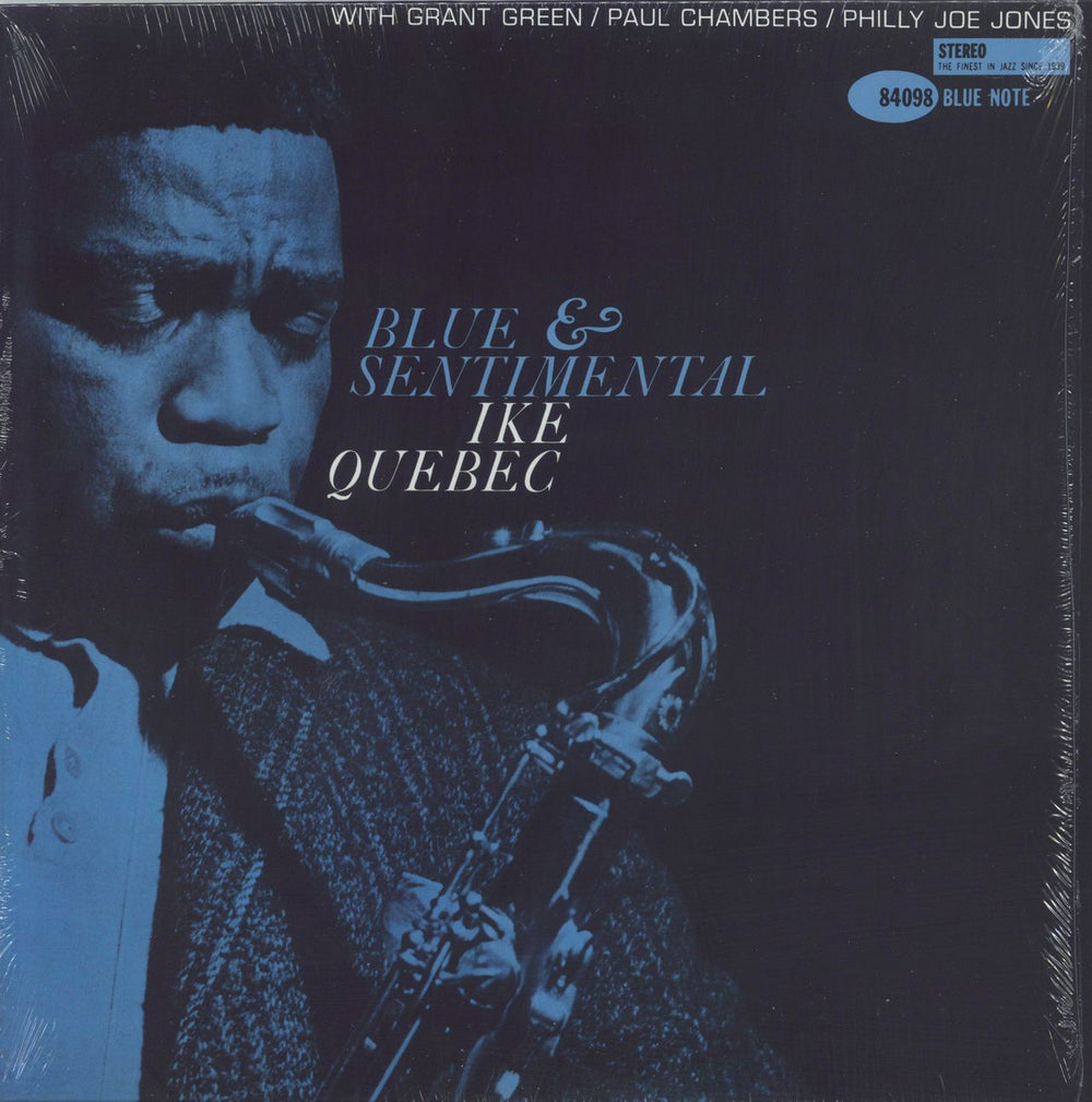 Ike Quebec Blue And Sentimental - shrink US vinyl LP album (LP record) ST-84098