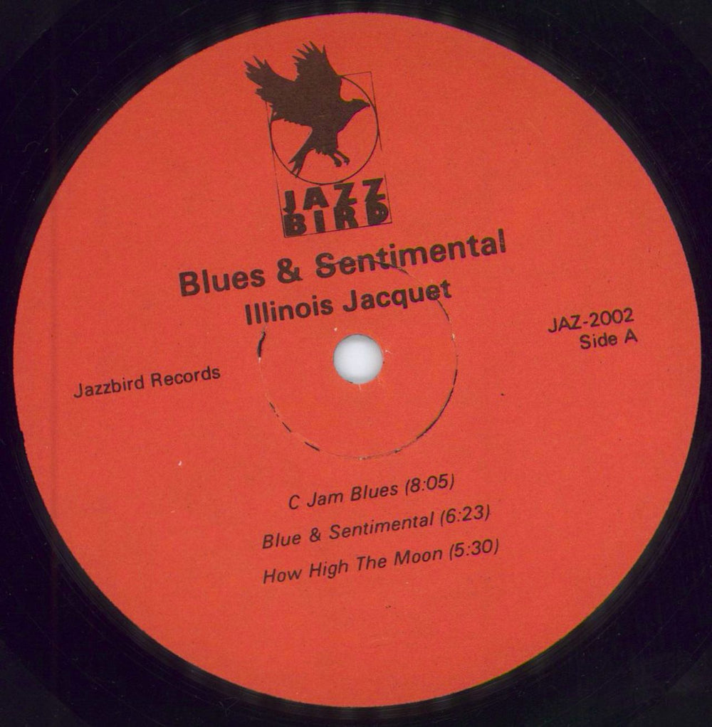 Illinois Jacquet Blues & Sentimental US vinyl LP album (LP record) IJQLPBL781974