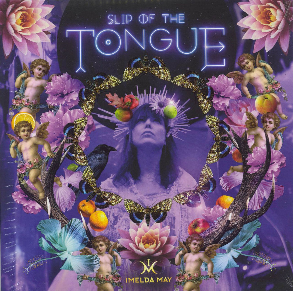 Imelda May Slip Of The Tongue - Purple Vinyl - Sealed UK 10" vinyl single (10 inch record) 0898649