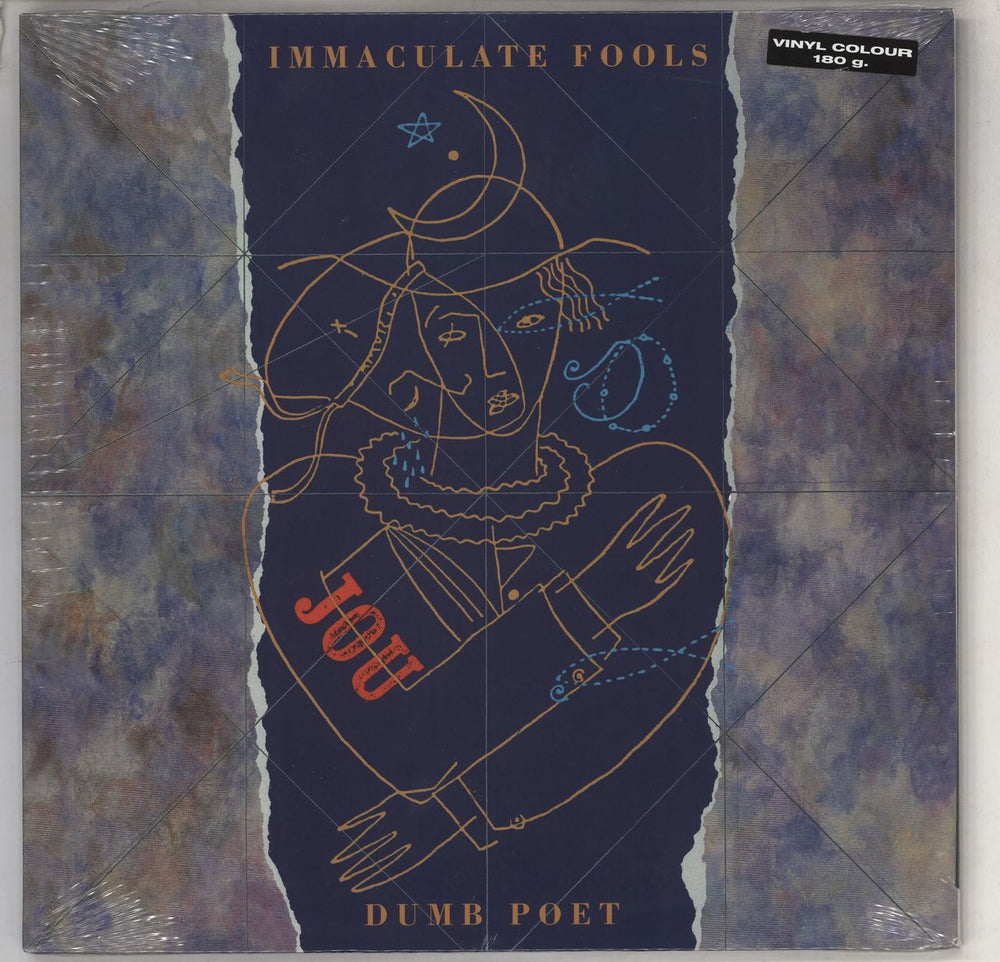 Immaculate Fools Dumb Poet - 180gram Blue Vinyl - Sealed Spanish vinyl LP album (LP record) LV2306