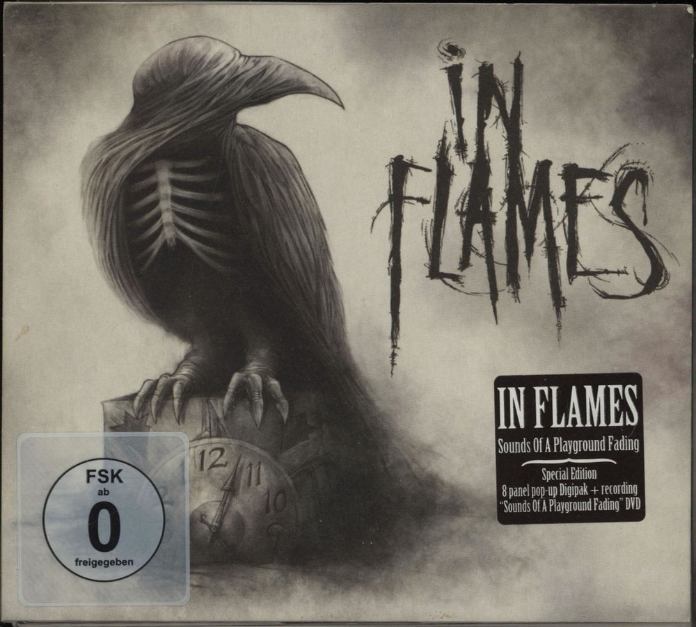 In Flames Sounds Of A Playground Fading German 2-disc CD/DVD set 9977478