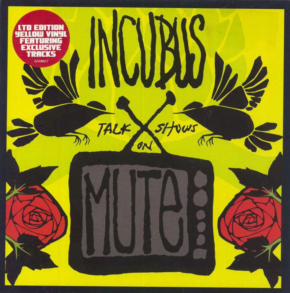 Incubus Talk Shows On Mute UK 7" vinyl single (7 inch record / 45) 6749027