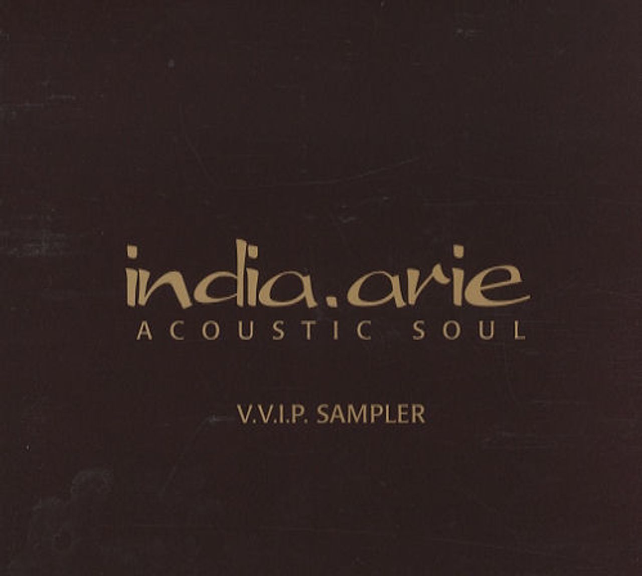 India.Arie Acoustic Soul VVIP Sampler US Promo CD album