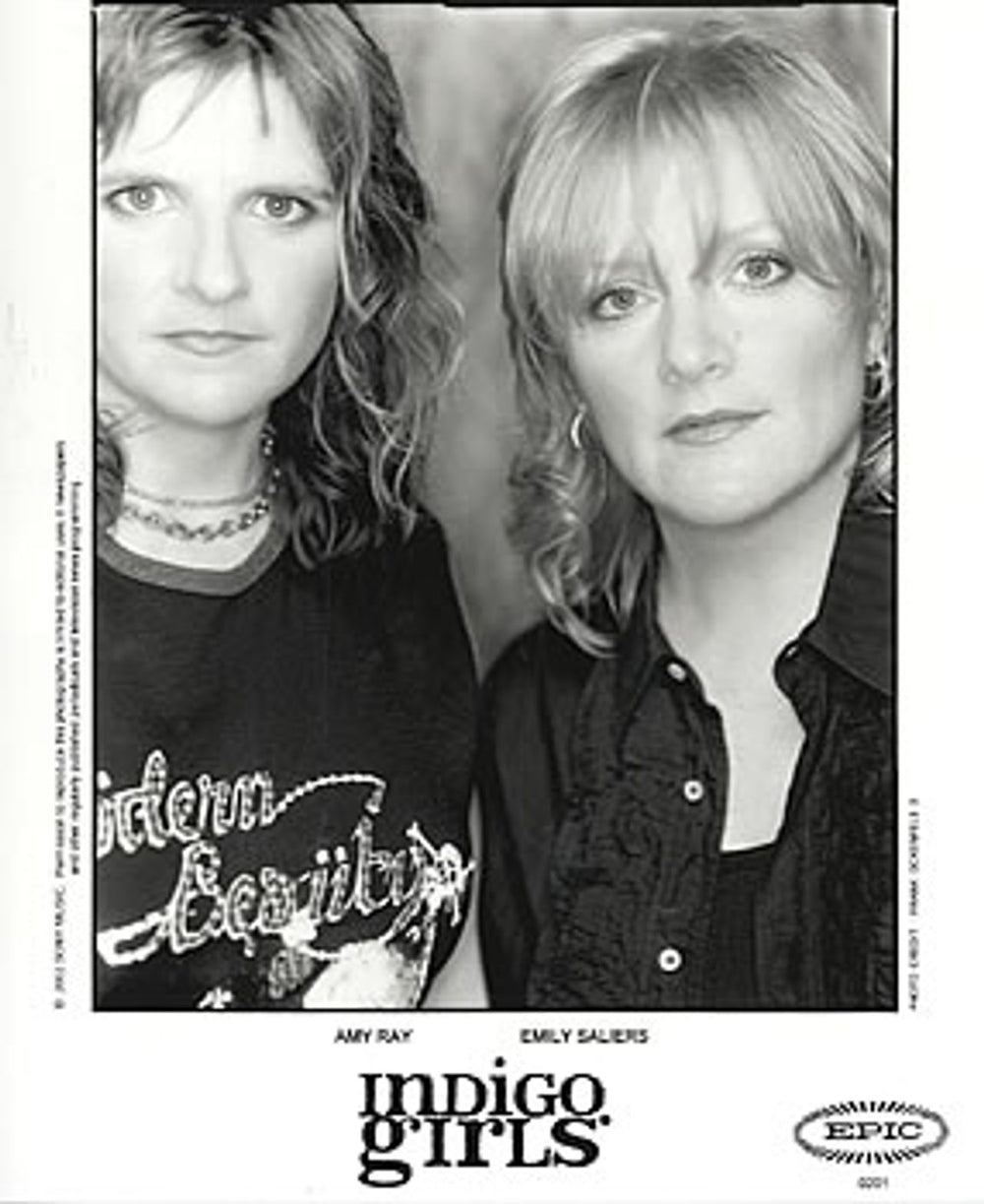 Indigo Girls Become You US Promo Press pack — RareVinyl.com