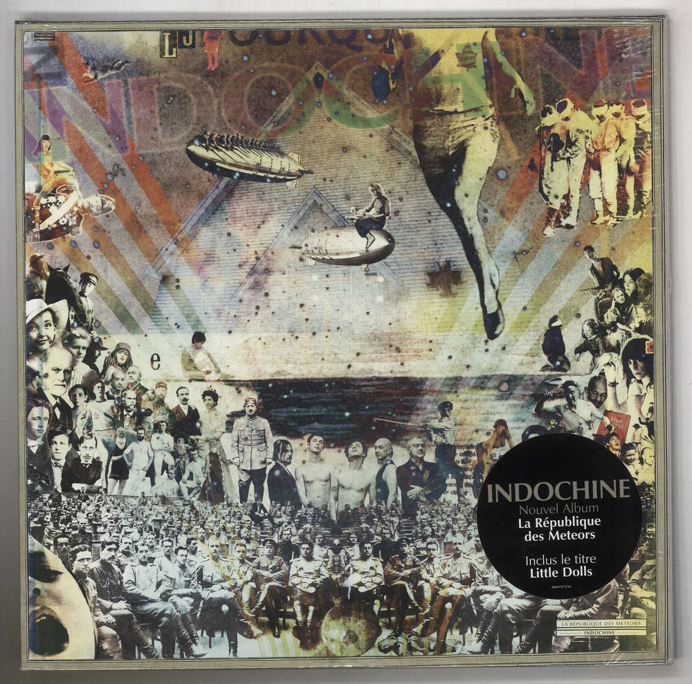 Indochine La République Des Meteors - Sealed French 2-LP vinyl record set (Double LP Album) 88697472761