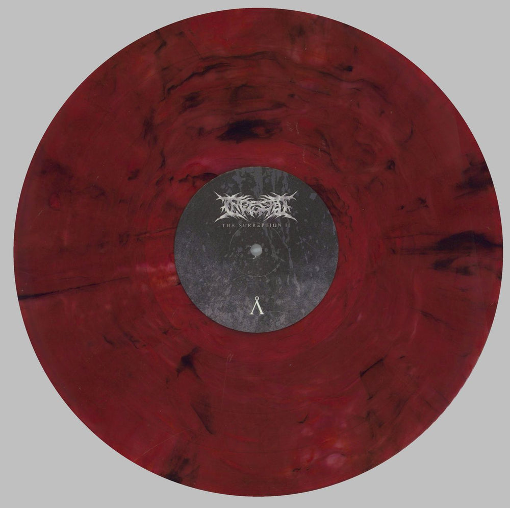 Ingested The Surreption II - Red Marble Vinyl US 2-LP vinyl record set (Double LP Album) 6QK2LTH825710