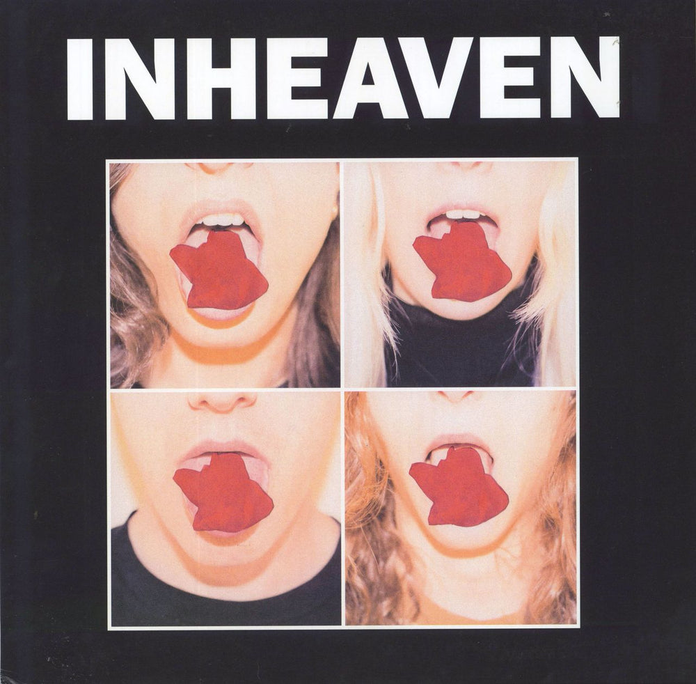 INHEAVEN INHEAVEN - Red Vinyl UK vinyl LP album (LP record) COOP009LP