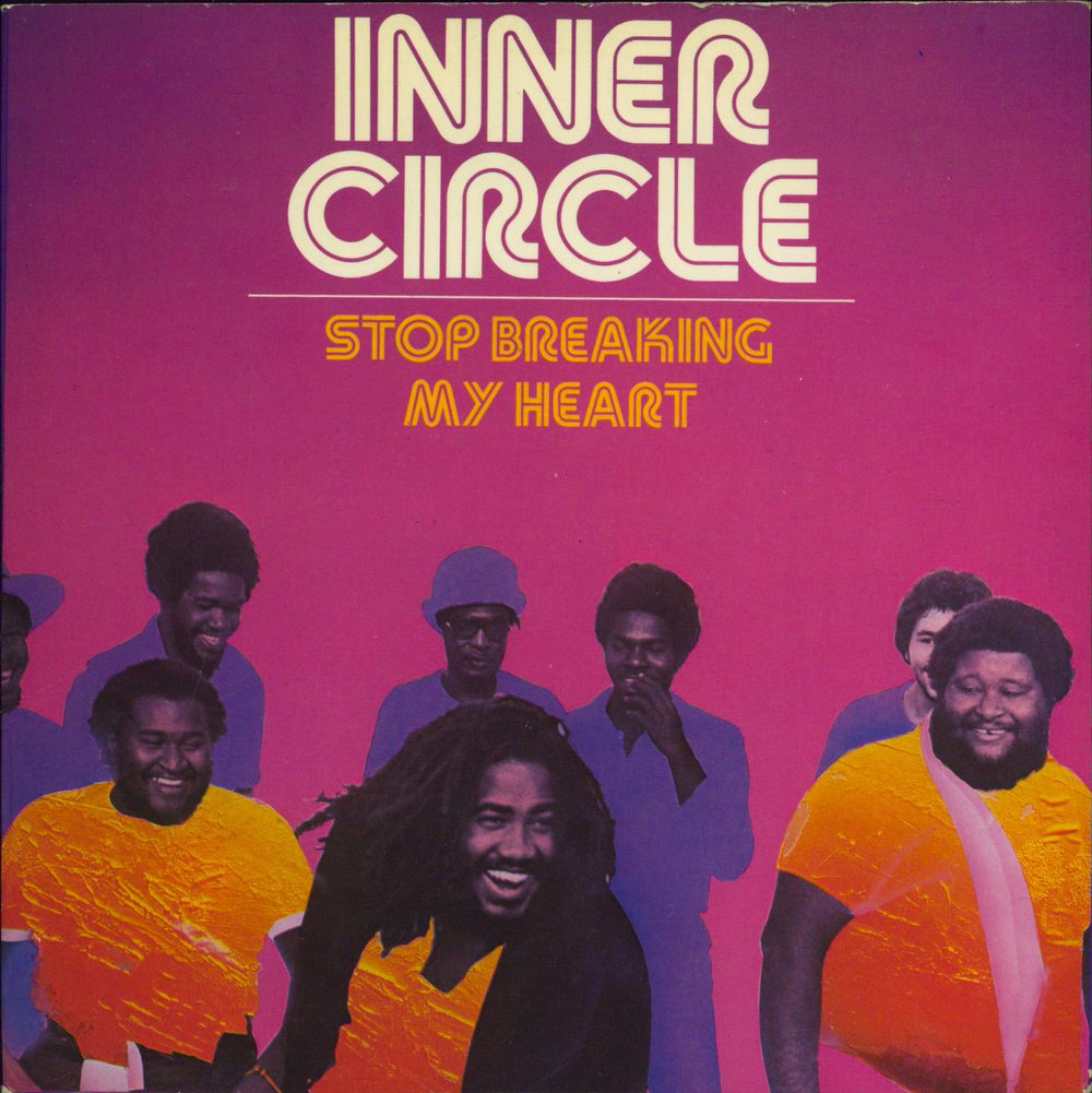Inner Circle Stop Breaking My Heart + Sleeve UK 7" vinyl single (7 inch record / 45) WIP6488