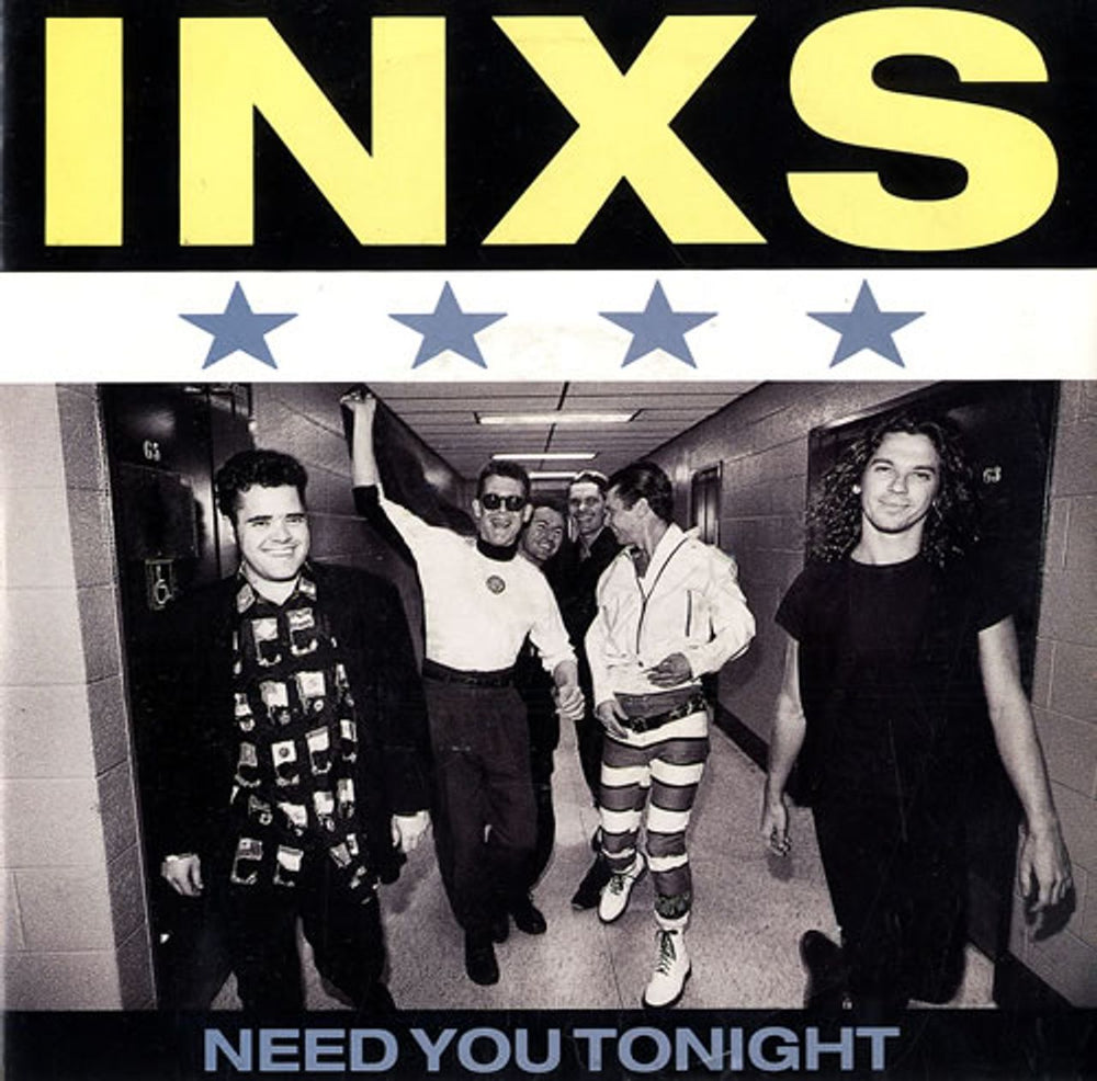 Inxs Need You Tonight - Injection UK 7" vinyl single (7 inch record / 45) INXS12