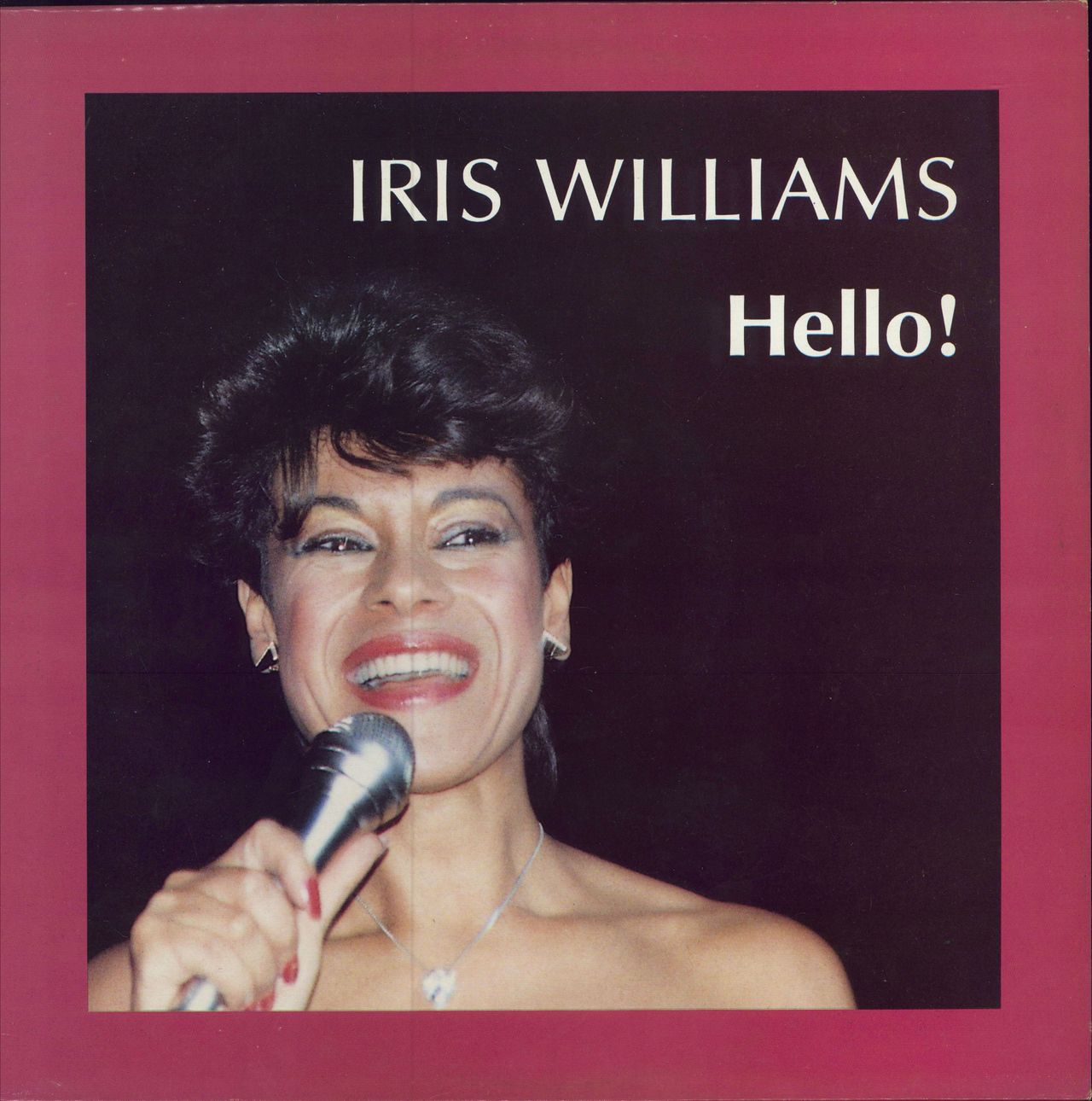 Iris Williams Hello! UK vinyl LP album (LP record) BBW1