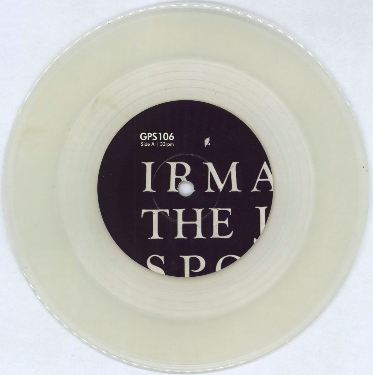 Irma Vep The Jerk - Clear Vinyl UK 7" vinyl single (7 inch record / 45) 3X307TH768741