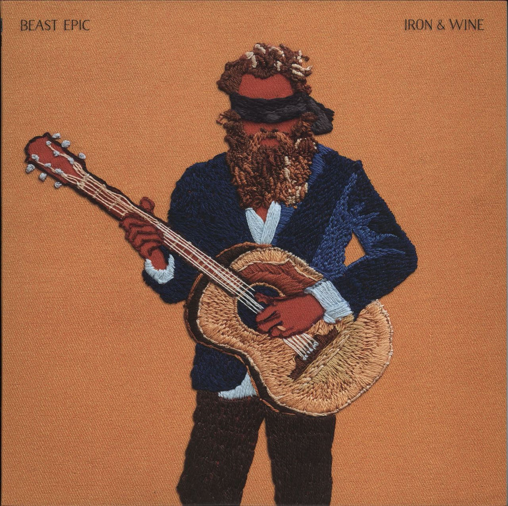 Iron & Wine Beast Epic - Red & Blue Vinyl UK 2-LP vinyl record set (Double LP Album) SP1170/BC007