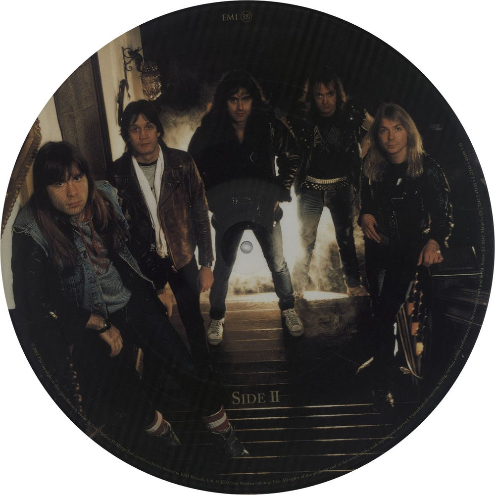 Iron Maiden Edward The Great - EX UK picture disc LP (vinyl picture disc album) 724354310317