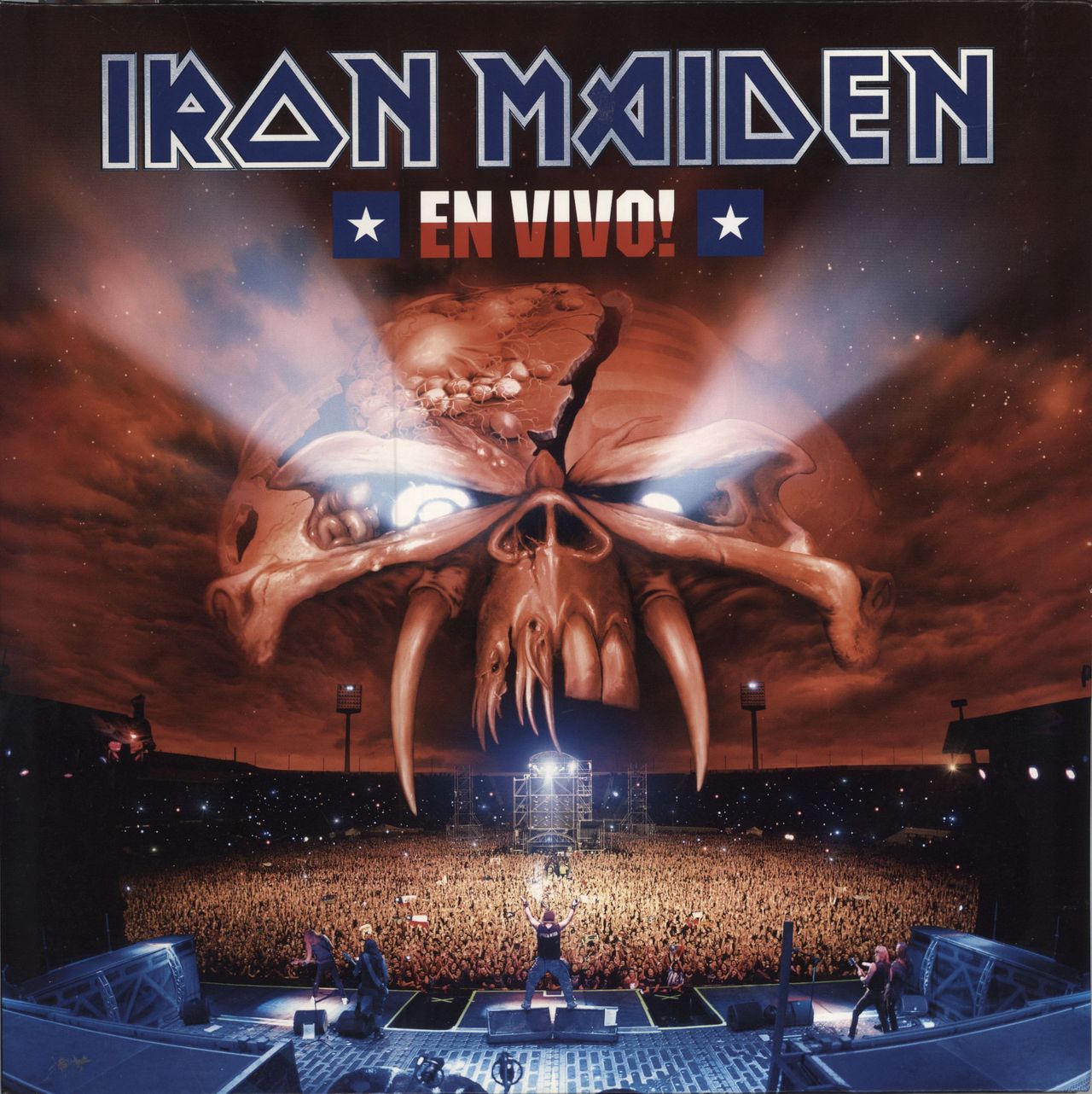 Iron Maiden En Vivo! UK picture disc LP (vinyl picture disc album) 3015871