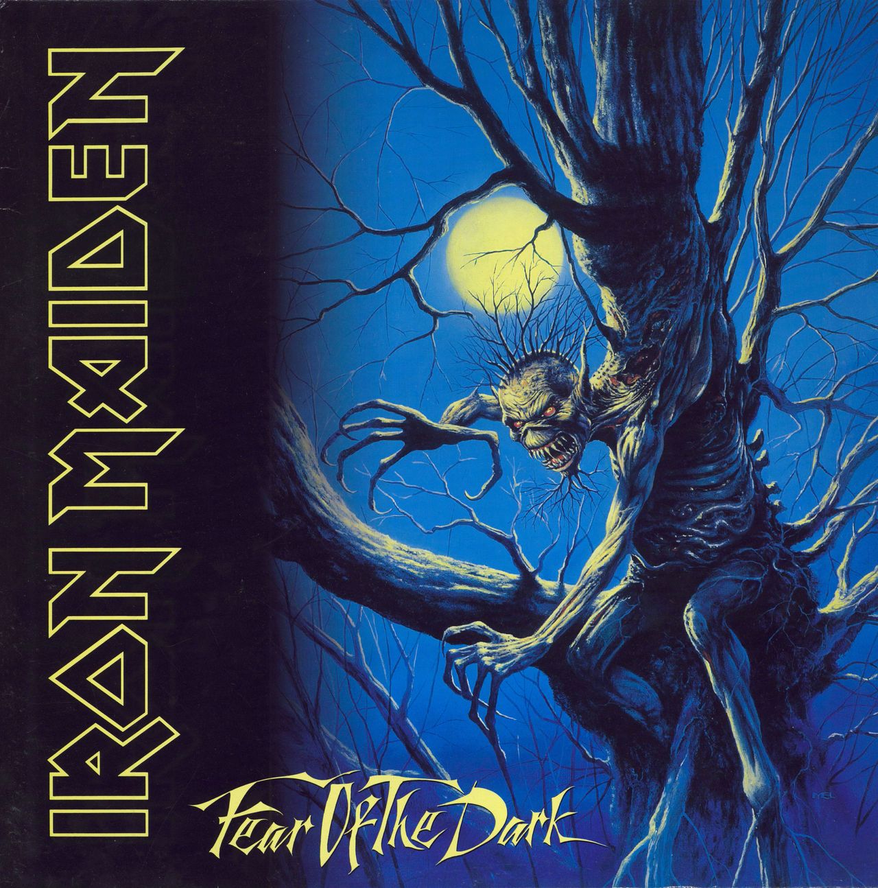 Iron Maiden Fear Of The Dark UK 2-LP vinyl record set (Double LP Album) EMD1032