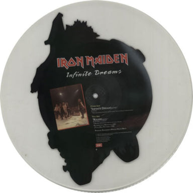 Iron Maiden Infinite Dreams - Uncut UK uncut picture disc (vinyl) IROUNIN23570