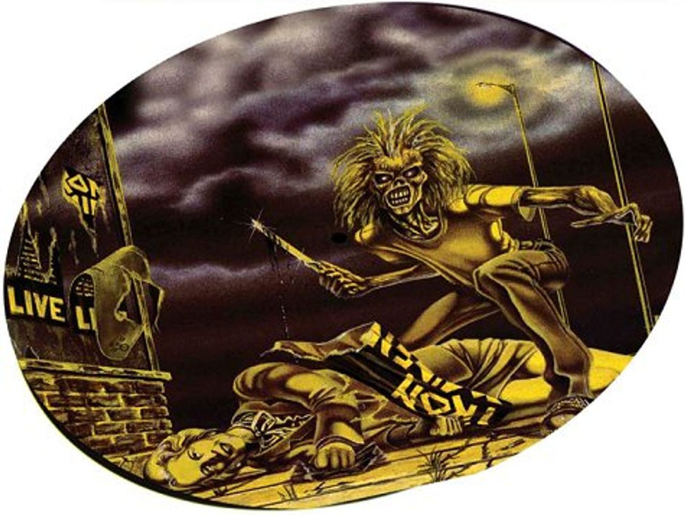 Iron Maiden Iron Maiden - Sealed + Obi UK picture disc LP (vinyl picture disc album) IROPDIR573793