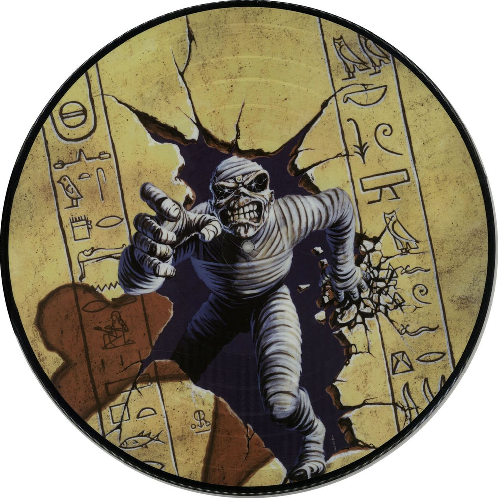 Iron Maiden Live After Death + Obi UK picture disc LP (vinyl picture disc album) 5099997295211