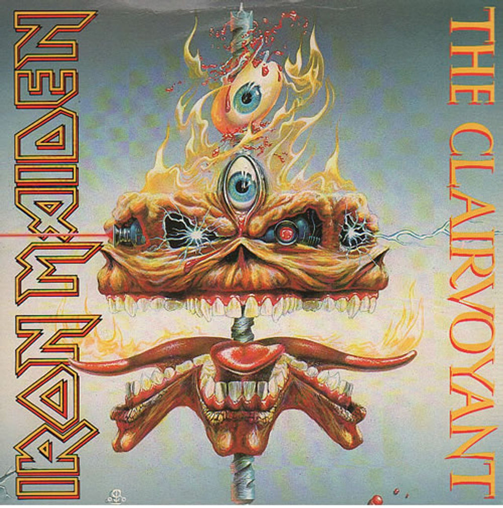 Iron Maiden The Clairvoyant - Card p/s UK 7" vinyl single (7 inch record / 45) EM79