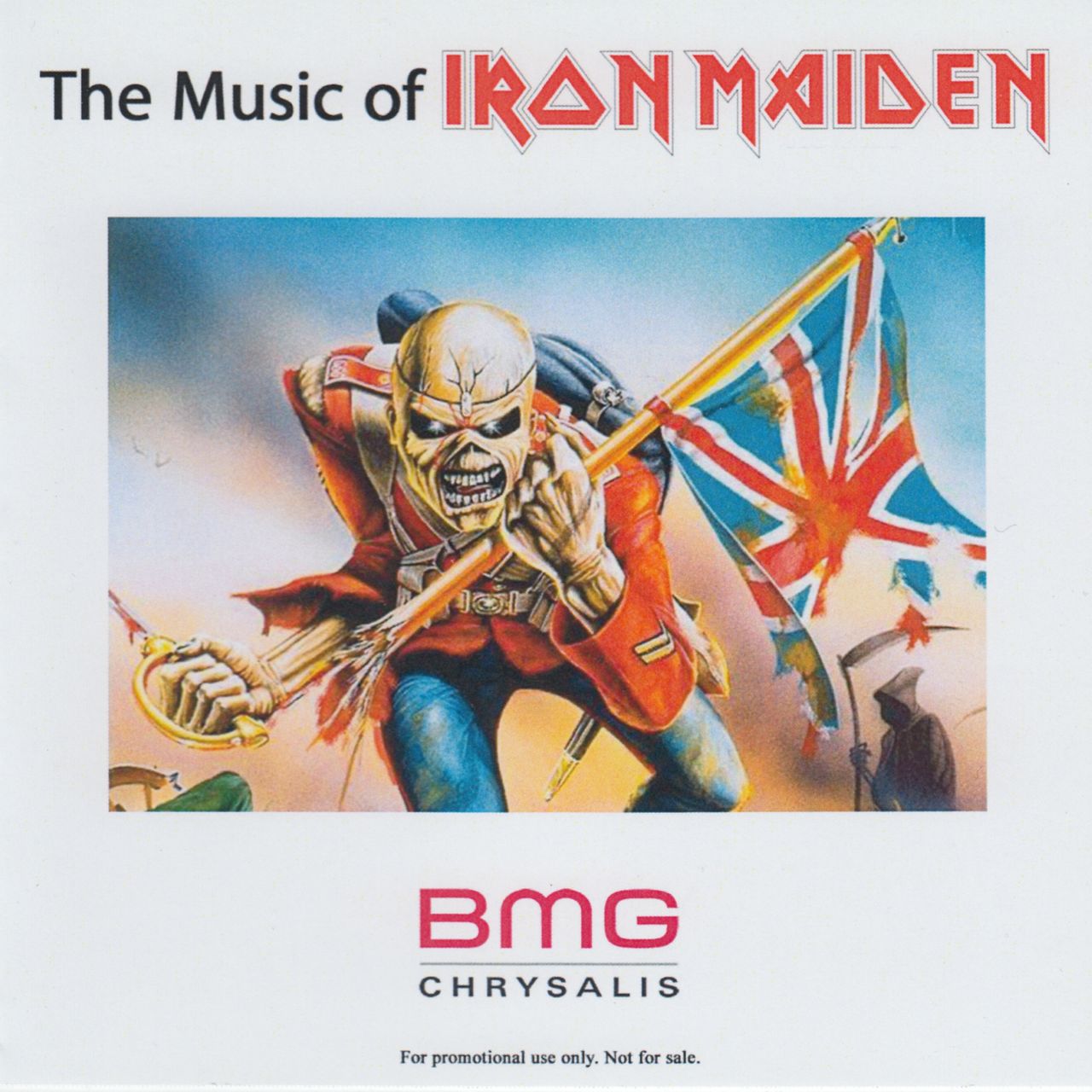 Iron Maiden The Music Of Iron Maiden 1980-2010 US Promo CD-R