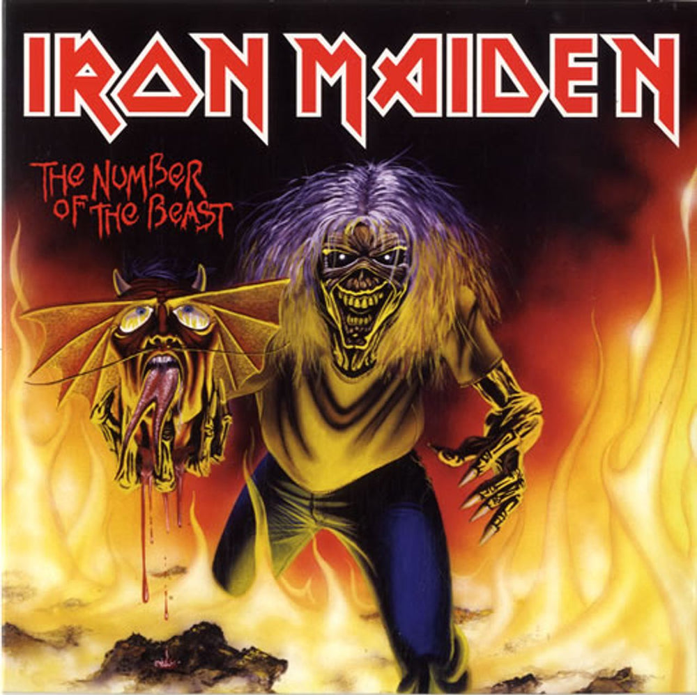 Iron Maiden The Number Of The Beast UK 7" vinyl single (7 inch record / 45) 2564625169