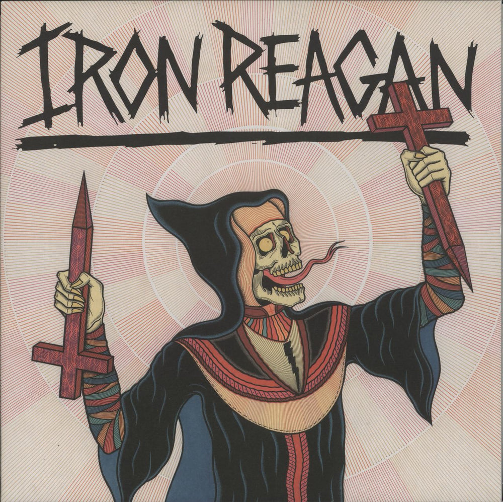 Iron Reagan Crossover Ministry US vinyl LP album (LP record) RR7357
