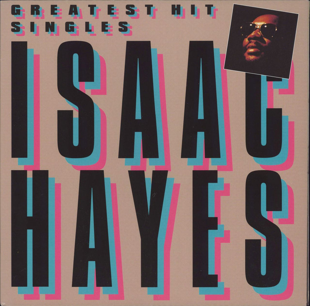 Isaac Hayes Greatest Hit Singles - 180gm UK vinyl LP album (LP record) 0888072357754