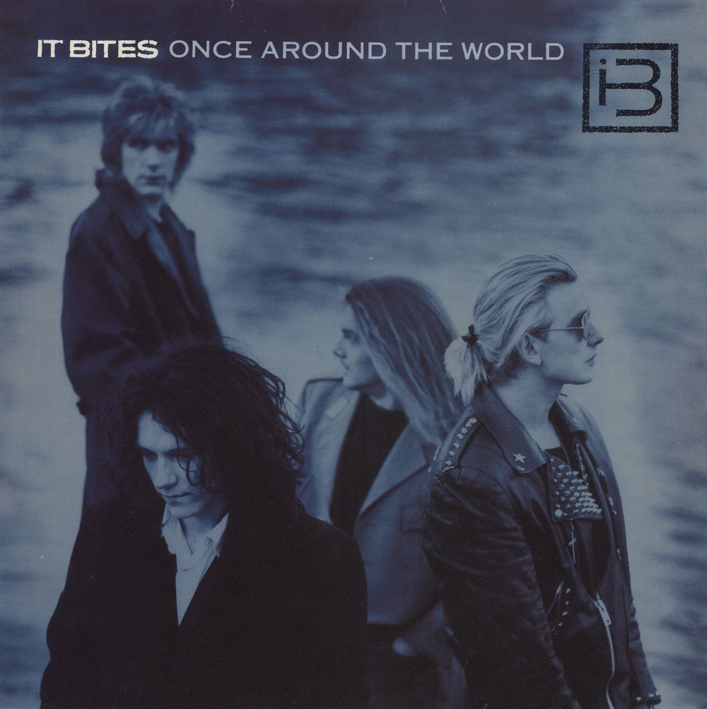 It Bites Once Around The World UK vinyl LP album (LP record) V2456