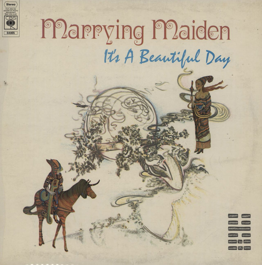 It's A Beautiful Day Marrying Maiden - 1st - VG UK vinyl LP album (LP record) 64065